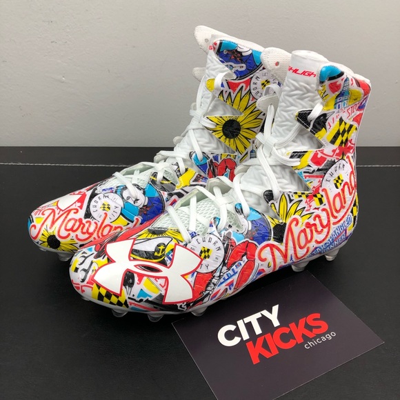 Under Armour Highlight MC Maryland Football Cleats - Picture 2 of 7